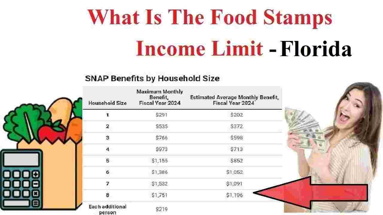 Food Stamp Limit In Florida 2024। Benefits Program